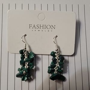 Malachite Earrings